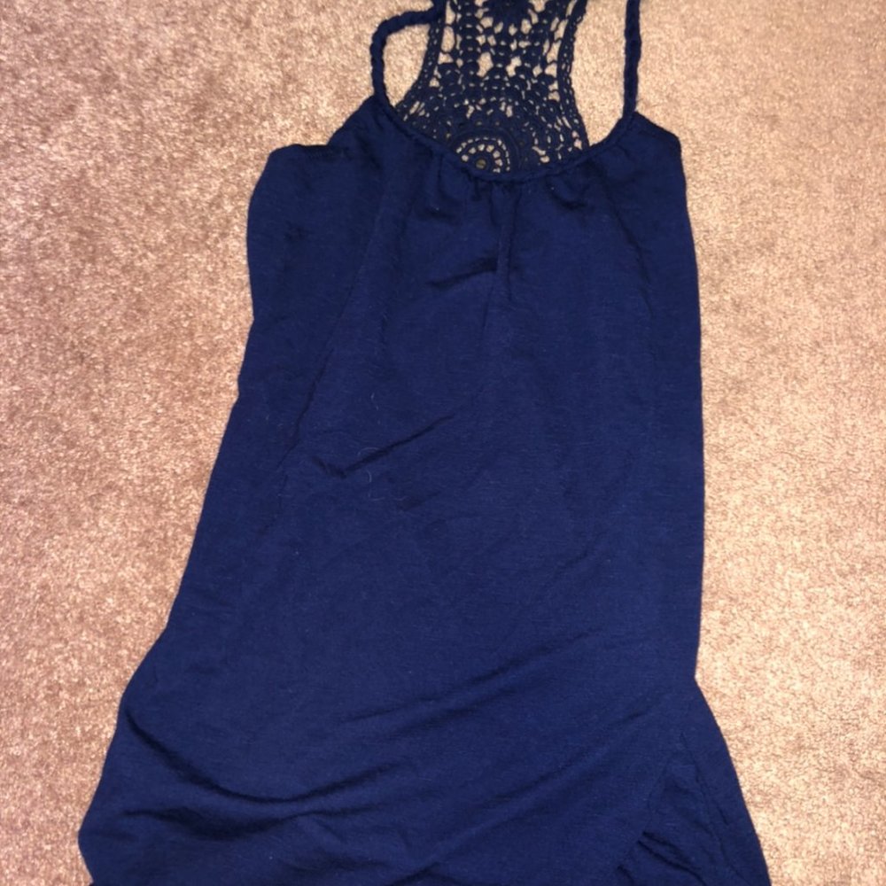 Navy Blue Tank